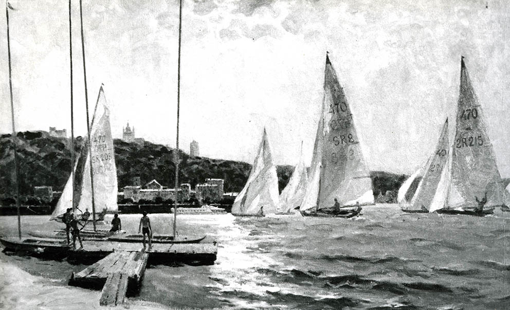 «На Дніпрі». 1983. Полотно, олія